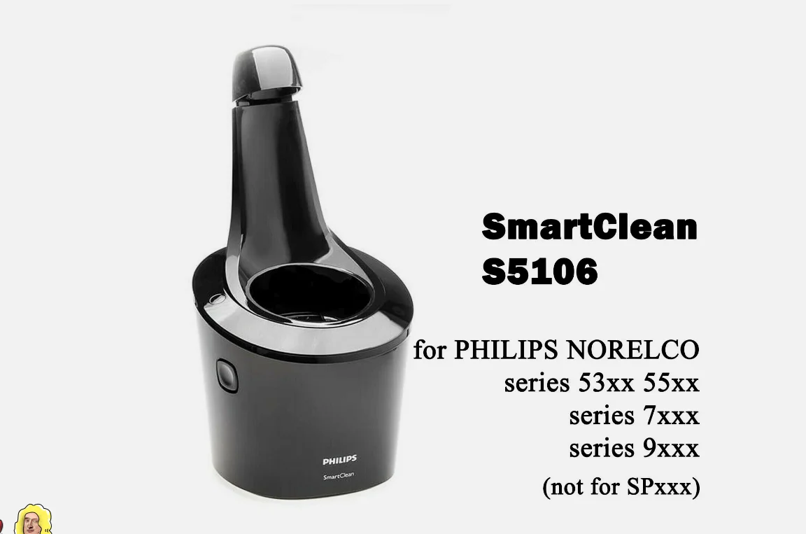 

Система Smartclean для бритвы Philips Norelco S5107 S5106 S55xx S7xxx S9xxx