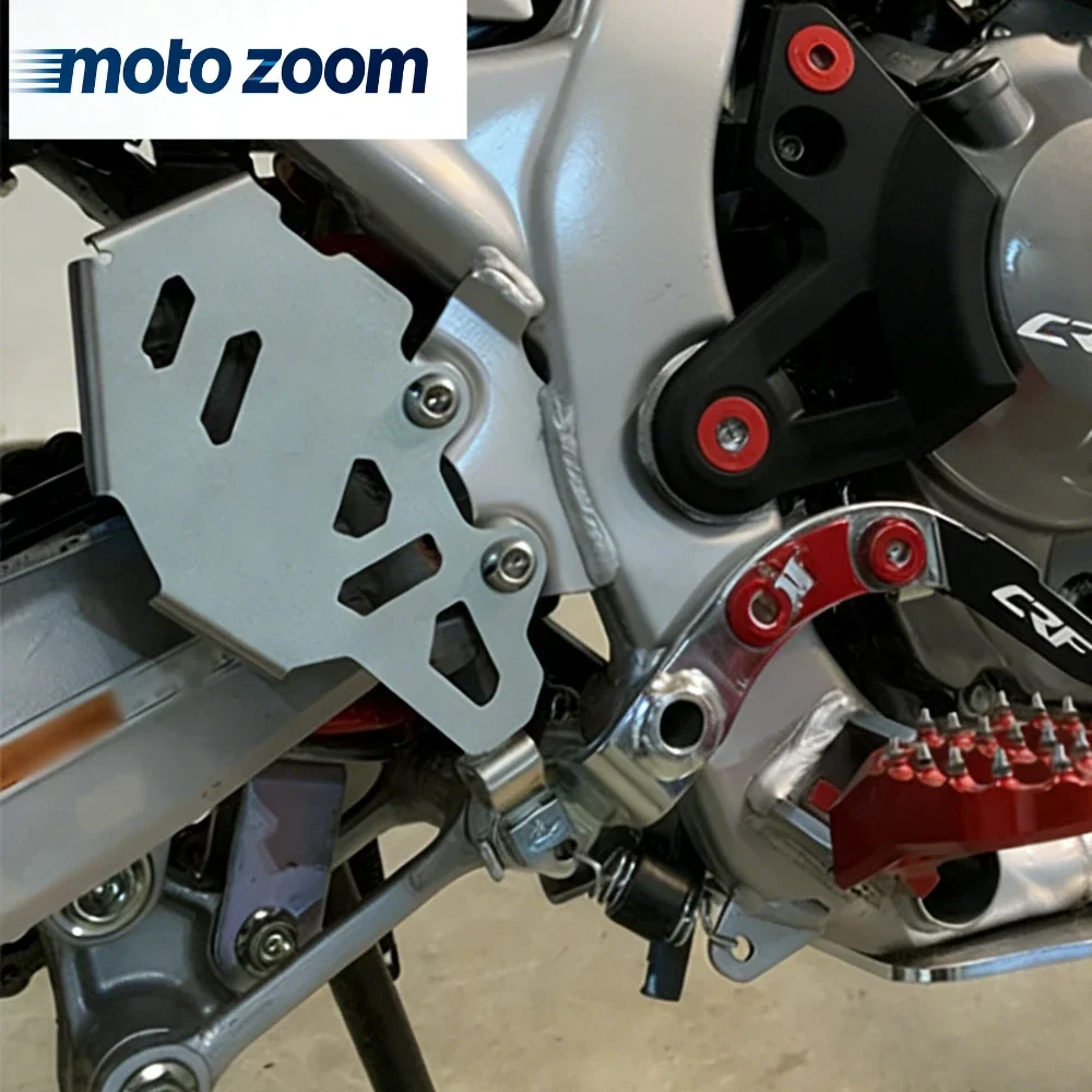 Accessories Rear Brake Master Cylinder Guard Protector Cover Rear Heel Guard For HONDA CRF300L RALLY CRF300 L CRF 300 L 300L