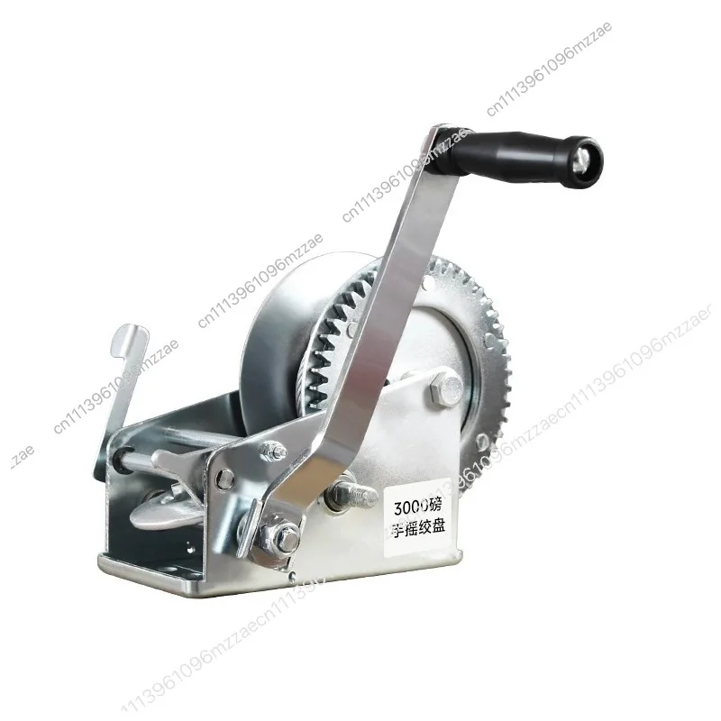 

Hand Small Winch Household Tractor Wire Rope Manual Self-locking Winch Small Crane