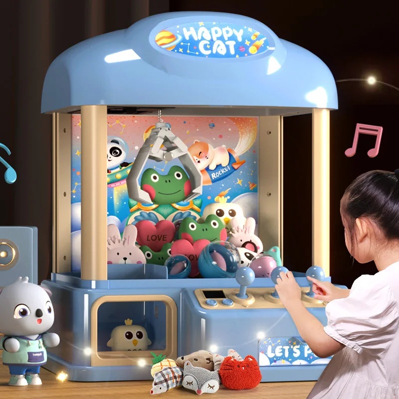 clip the doll machine, mini small household fun toys, girls and boys, gacha machine, the same style in the shopping mall