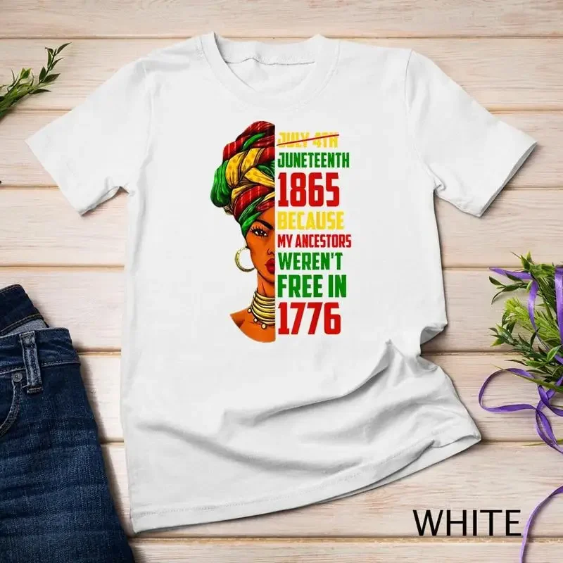 Футболка унисекс Juneteenth Accentors Afro Black African History Pride для женщин