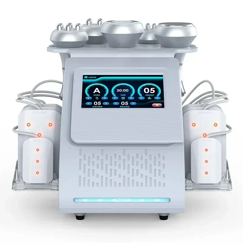 6in1 80K Cavitation Ultrasonic Body Slimming Machine Multi-Polar Anti-Wrinkle Rejuvenation Skin Lift Tighten 2024