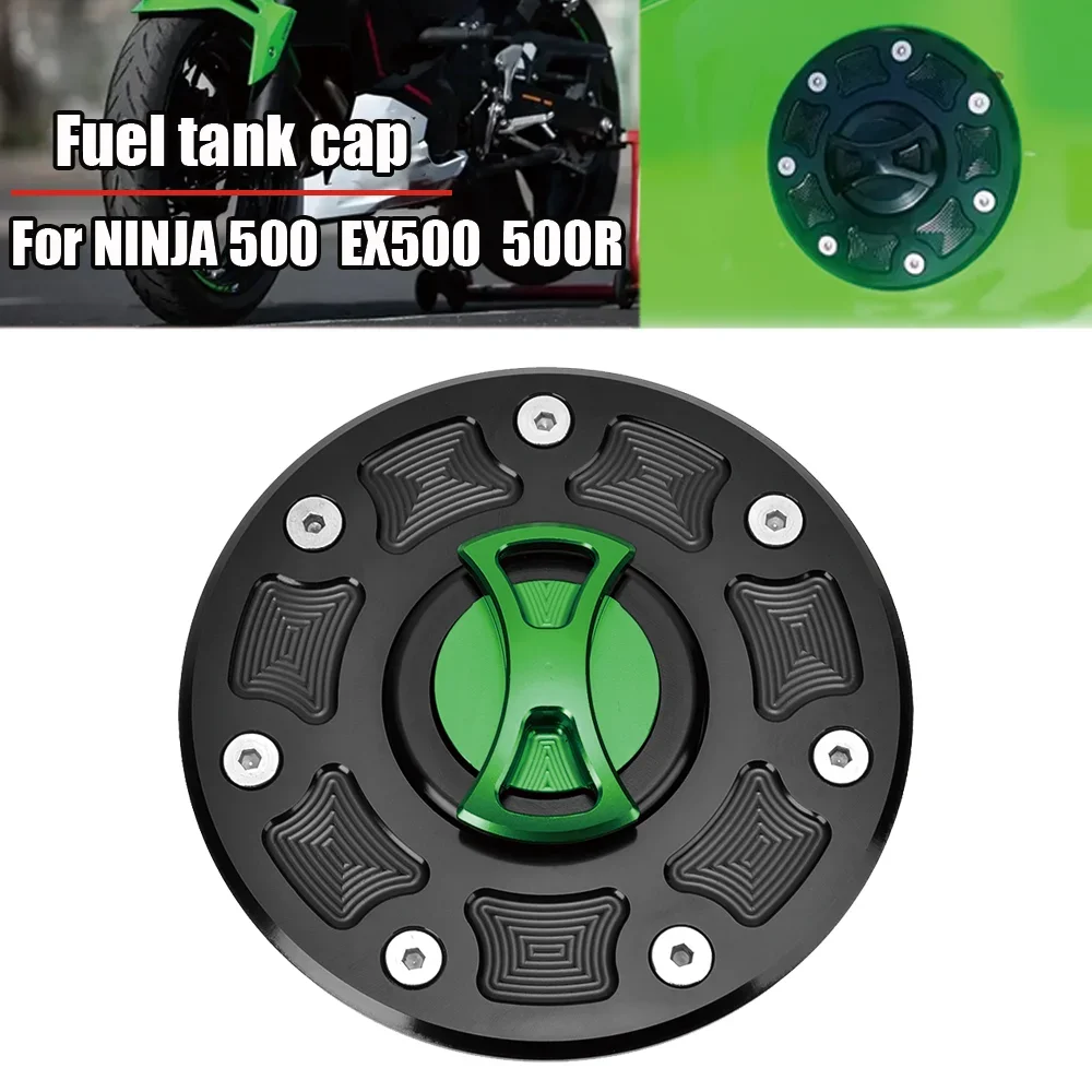 Fuel tank cap cover For Kawasaki NINJA 250R / 500 / EX500 / 500R ZX-6 ZX-6R ZX7 ZX7R ZX-9R ZX-9 ZX-11 ZRX-1100 ZXR-400 EX250