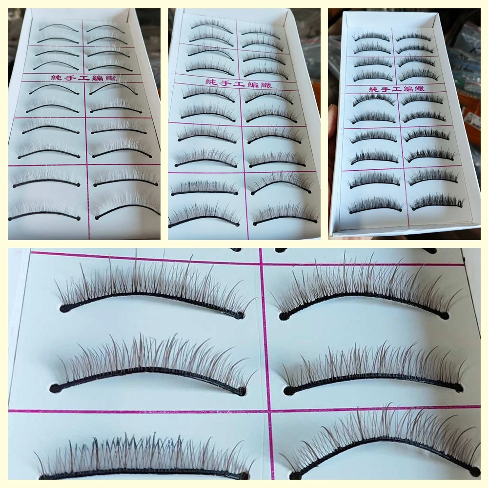 1/8 1/10 1/12 1/6 1/4 1/3 70cm aod dod msd yosd sd bjd doll eyelash black blue pink yellow purple white # 6