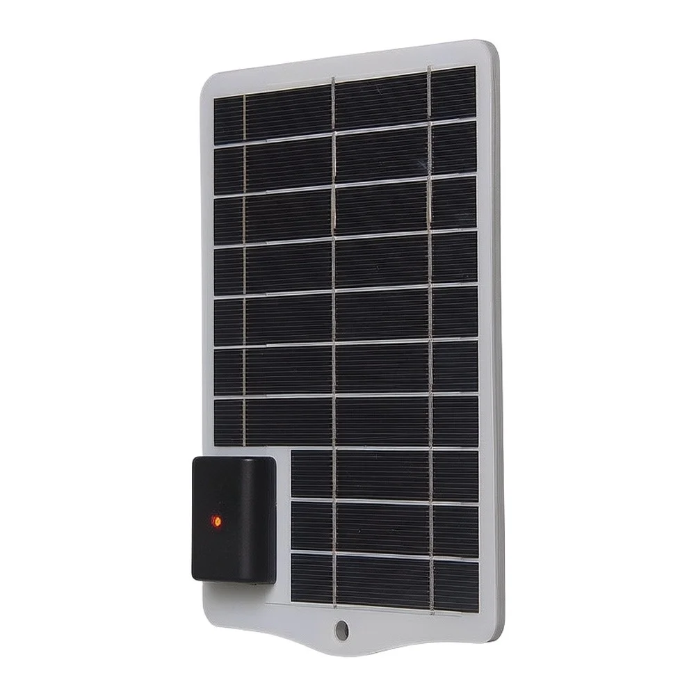 5W Portable Solar Charger Panel for USB Devices Including Smartphones Digital Cameras Portable Lights and Small Fans
