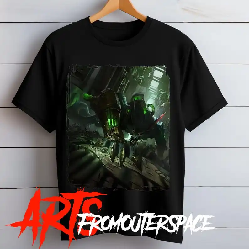 Unisex Gaming shirt Warwick / Softstyle Tshirt / Anime shirt / Arcane /