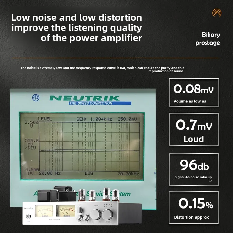 BREEZE 2025 New Old chen Gallbladder Machine-C1 Gallbladder Front Stage Electronic Tube Fever HIFI Power Amplifier