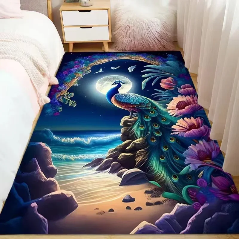 3D Printed Cartoon Children Play Carpets for Living Room Bedroom Carpet Decoration Kids Room Game Floor Mat Home Decor Area Rugs