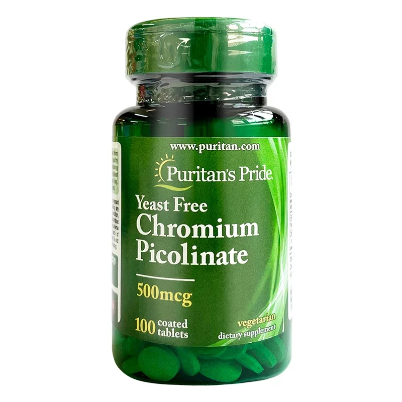 Chromium Picolinate 500 Mcg 100 Tabltes Free Shipping