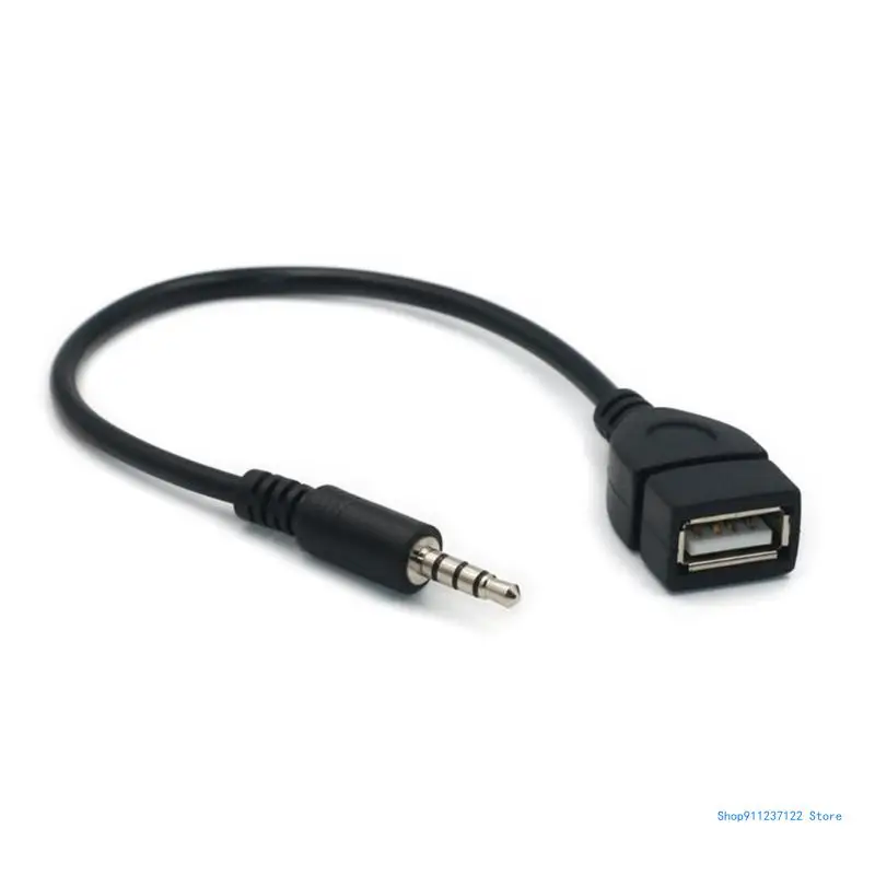 USB to 3.5mm Adapter AUX to USB Adapter Music Car Stereo Male