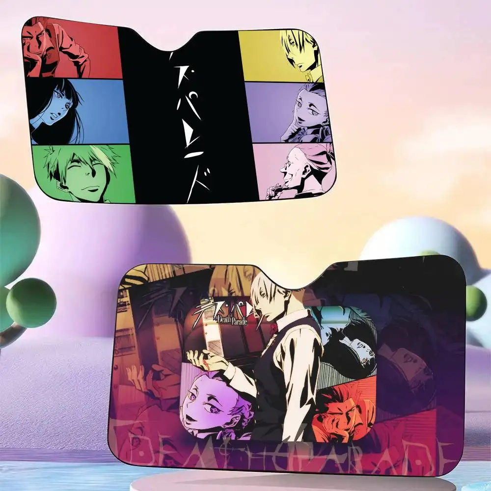 

Солнцезащитный чехол-накидка на лобовое стекло автомобиля с подогревом, дизайн «Аниме Детт Пэйр»