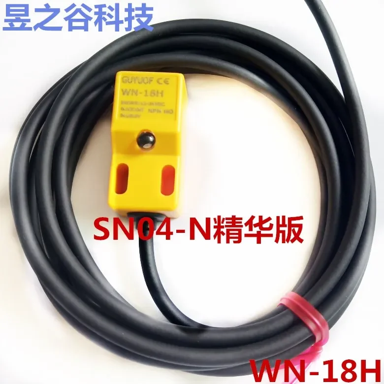 GUYUOF Square Proximity WN-18H Inductive SN04-N Detection Distance 4mm Normally Open Type