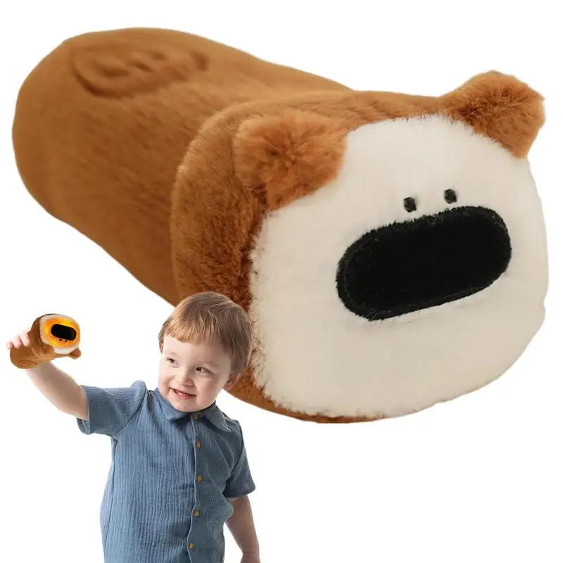 Flashlight Design Cute Dog Doll Flashlight Design Plush Animal Dog Doll Portable Cartoon Dog Toys Light For Camping Hiking