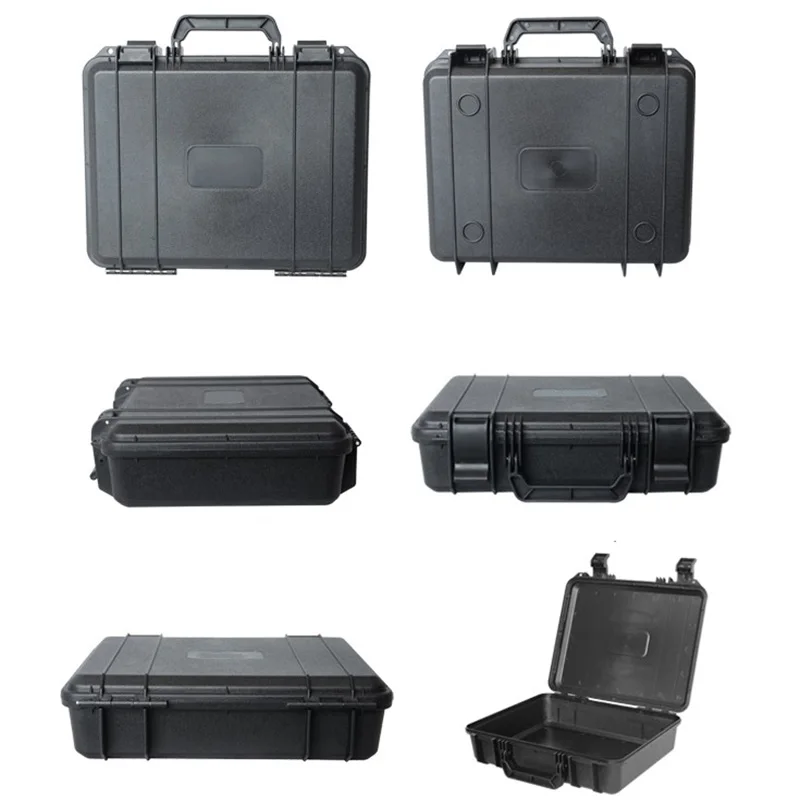 Portable Plastic Tool Box Impact resistance Carry Case Bag Tool Kit Hardware ToolBox W/Sponge Organizer Storage Box 35x27x9.5CM