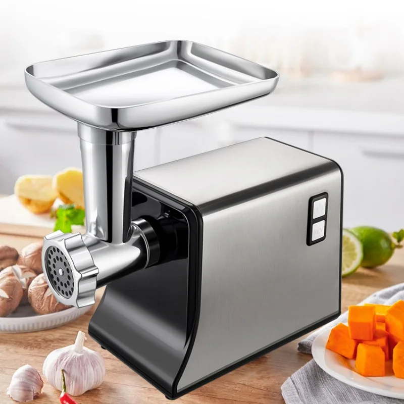 

Multi-Function 250/800w Motor Electric Stainless Mincer 6330 Copper Clad Aluminum Electric Meat Grinder for Kitchen