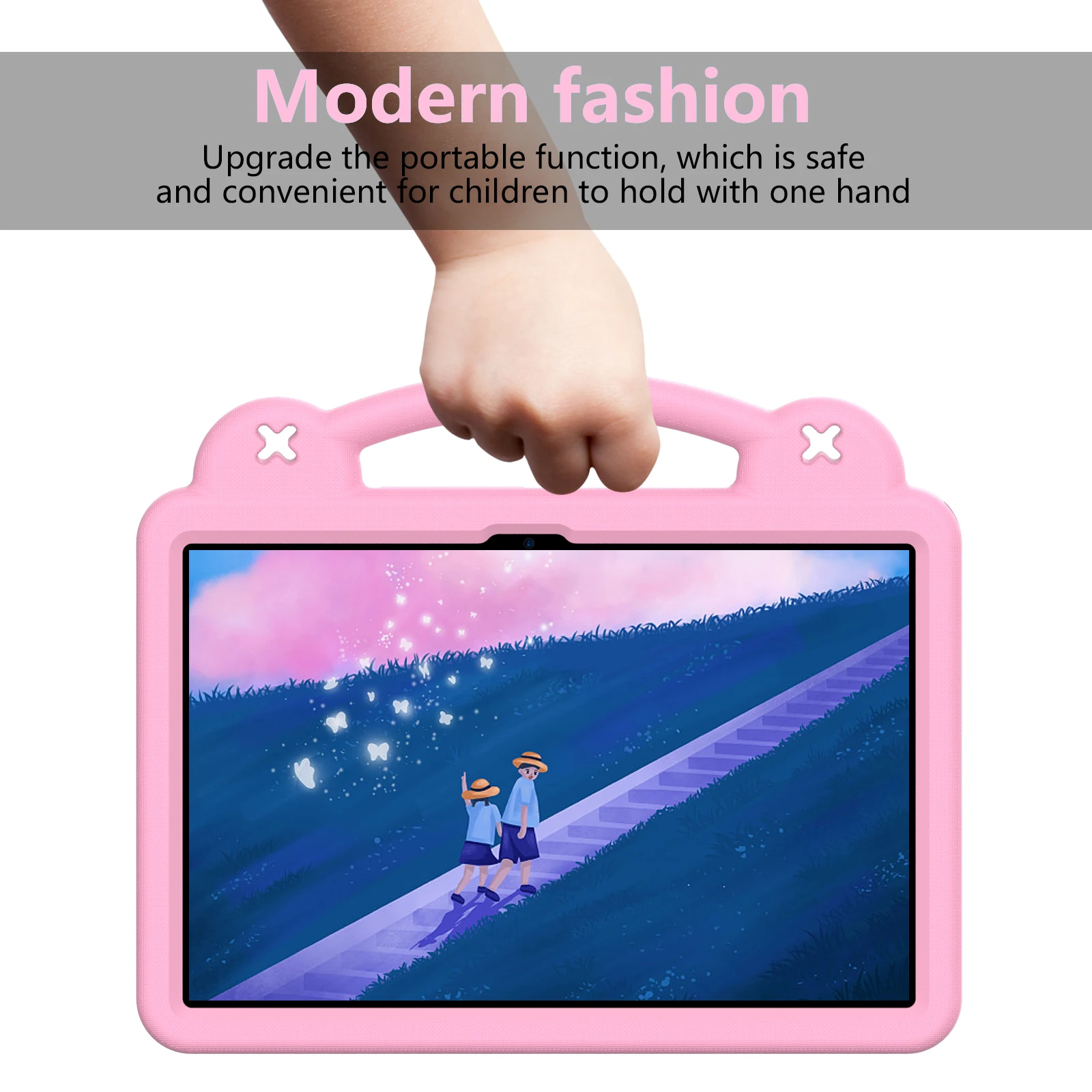 Shockproof EVA Tablet Case for Xiaomi Poco Pad X1 2025 Cute Kids Stand Cover with Handle Protective Shell for Redmi Pad 2  11''