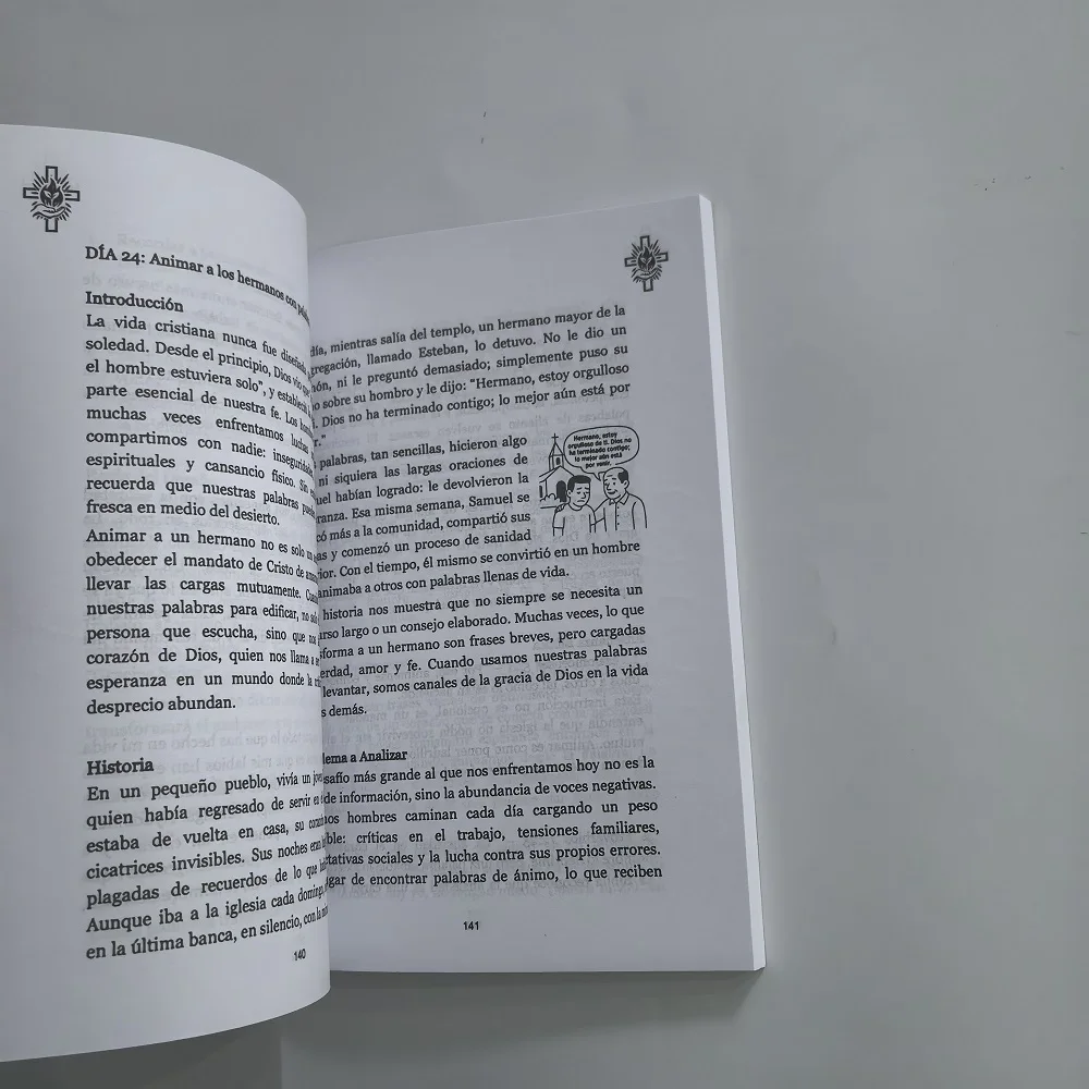 2026 meistverkauftes 40-Tage-Buch „Stille Reise: Die Stimme Gottes hören“ auf Spanisch – Detail 4