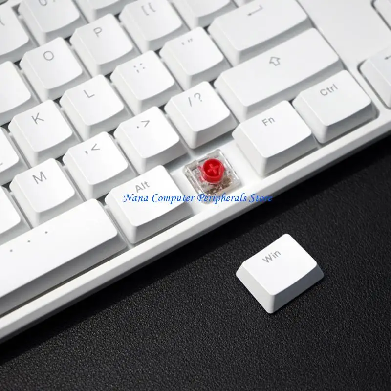 F68C 4 Cherry Low Profile MX Switch RGB Red / Silver Switch for Mechanical Keyboard