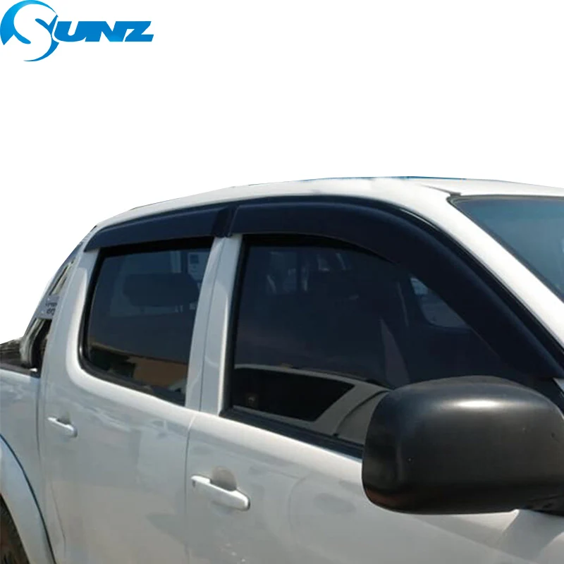 Side Window Deflectors For Toyota Hilux Vigo 2005 2006 2007 2008 2009 2010 2011 2012 2013 2014 Sun Rain Guards Weathershileds