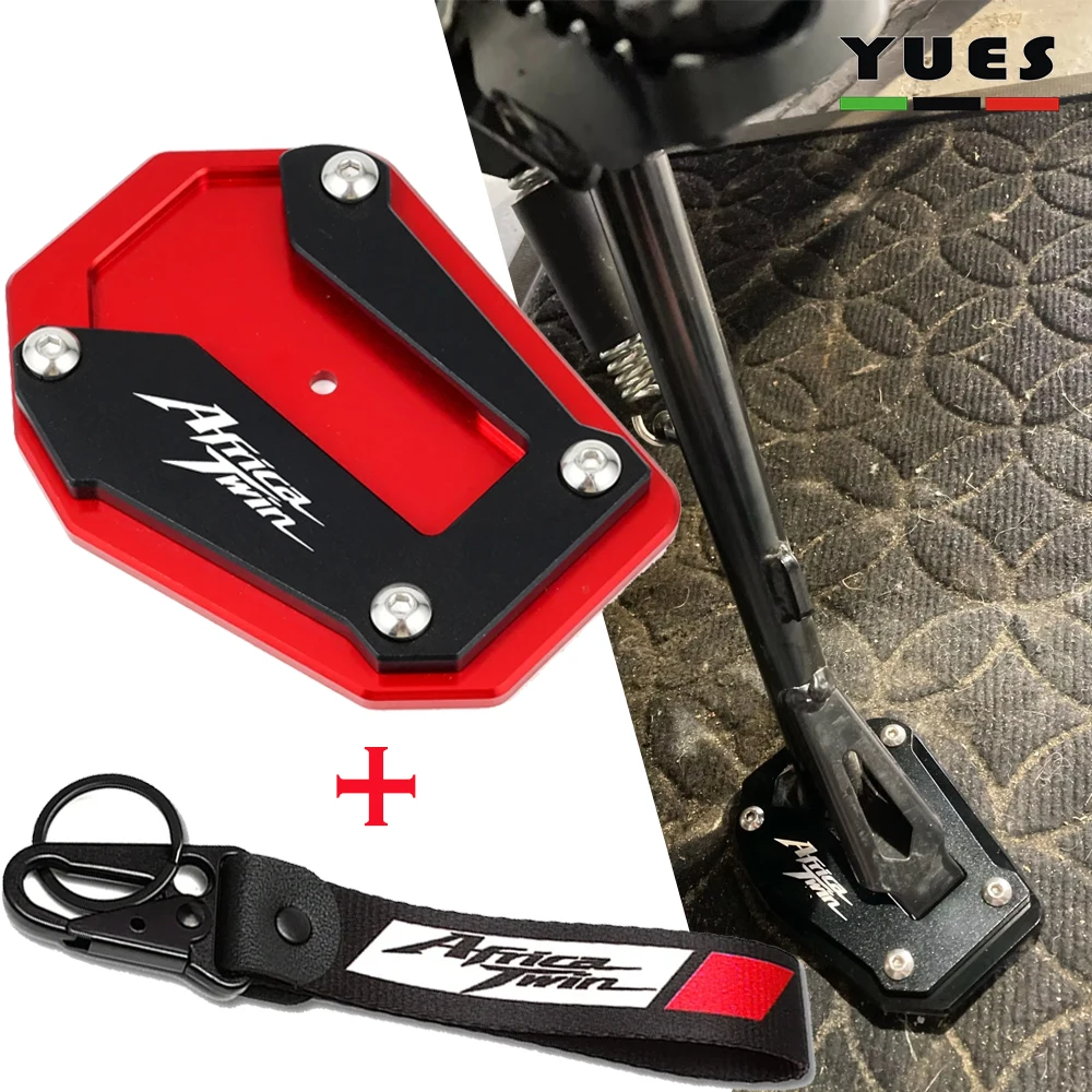 

Для Honda Africa Twin CRF1100L CRF 1100 L 2020 2021 2022 2023 подставка для мотоцикла, опорная пластина, боковая подставка, удлинитель