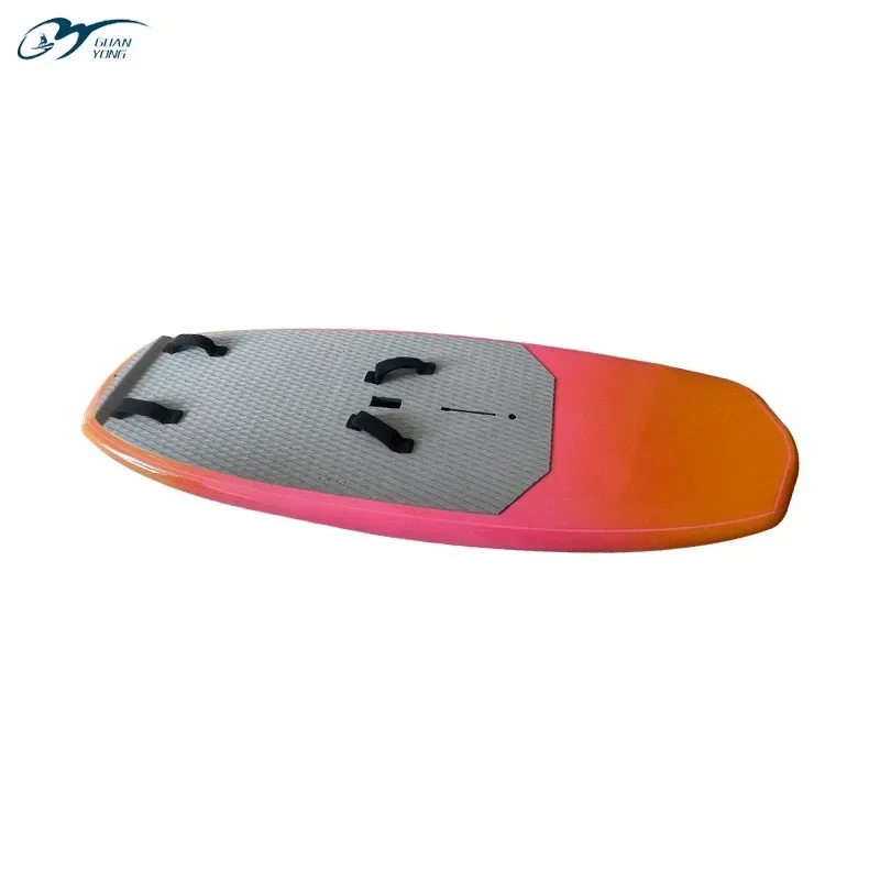 Hochwertiges Surfen Stand Up Surfboard Sublimation Paddle Simulation Holz Paddle Board Aufblasbares Paddle Board Angepasst Logo