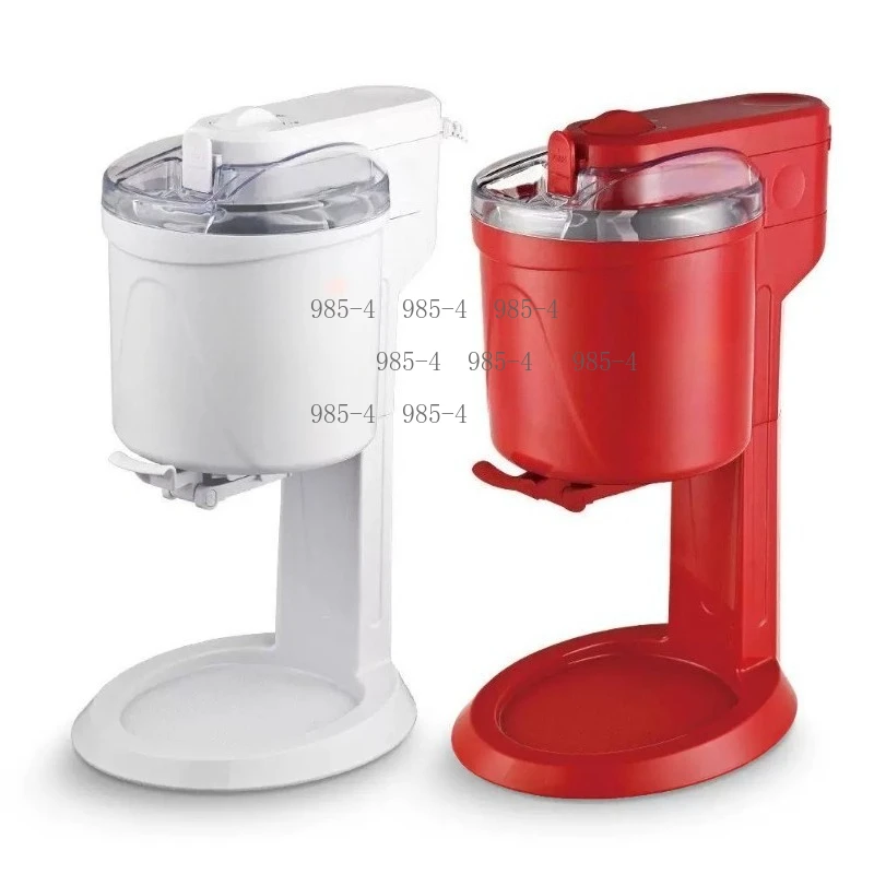 Household DIY Ice Cream Machine, 220V 1L Automatic Frozen Fruit & Milkshake Maker