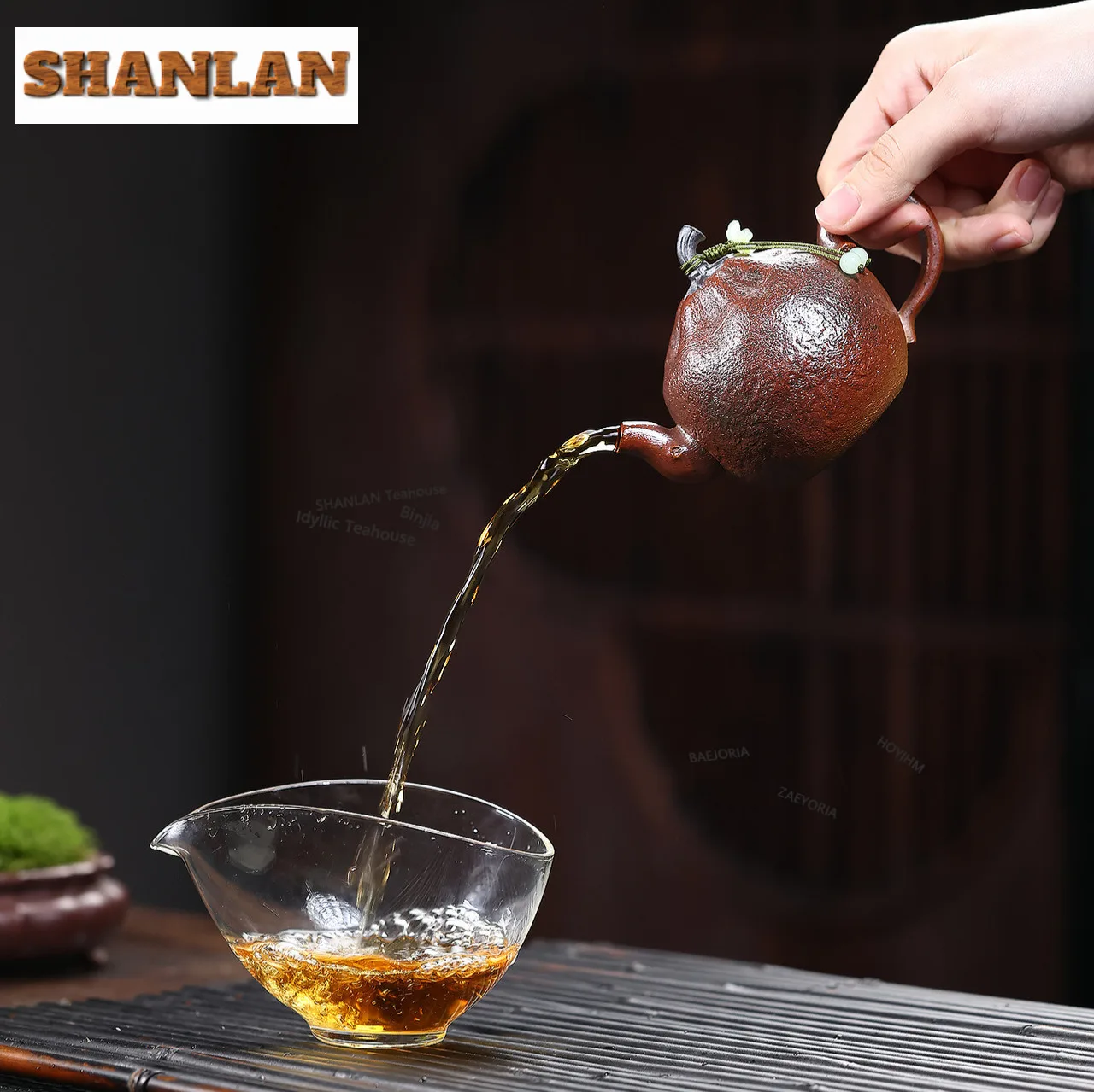 140ml Authentic Yixing Purple Clay Teapots Handmade Persimmon Pot Raw Ore Section Mud Kettle With Infuser Zisha Teaset Tableware