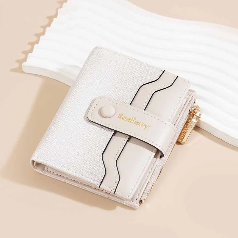 

Classic Fashion Wallet Coin Card Storage ID Bank Holder Women Casual Student Large Capacity Wallet Small Coin Zipper Hasp Wallet