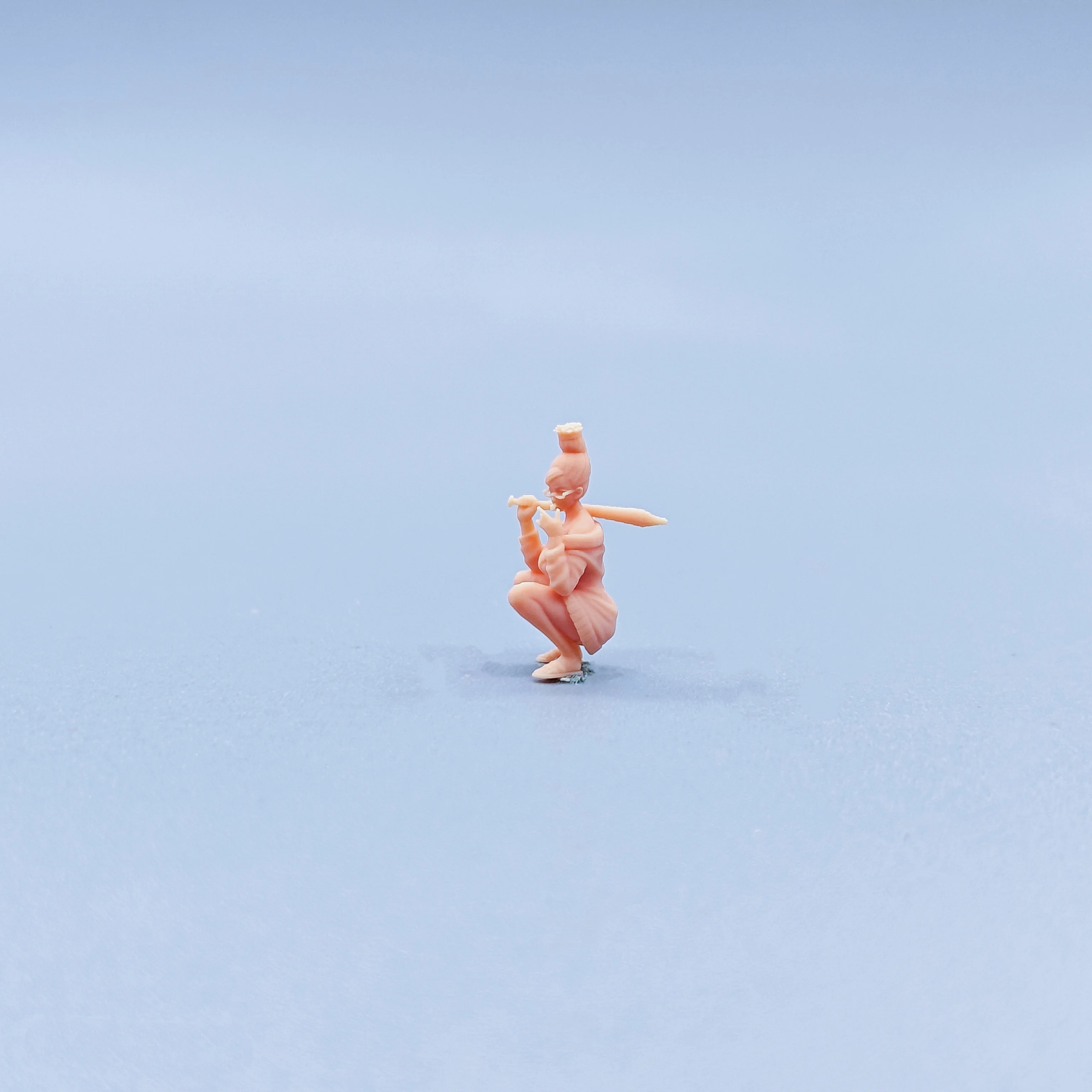 1/64 1/43 Figurines Scale Model Resin Ayase Hoshizo Squatting Posture Uncolored Miniatures Diorama Hand-painted C321