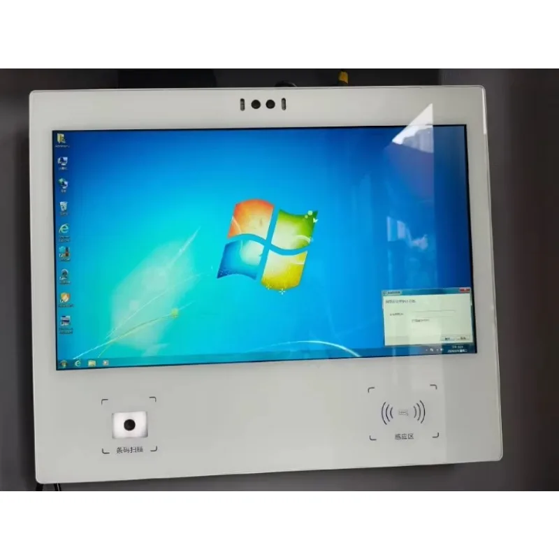 Wall-mount Restaurant Self Service Android Kiosk SDK Capacitive Touch Screen Customizable Screen Size Payment Machine