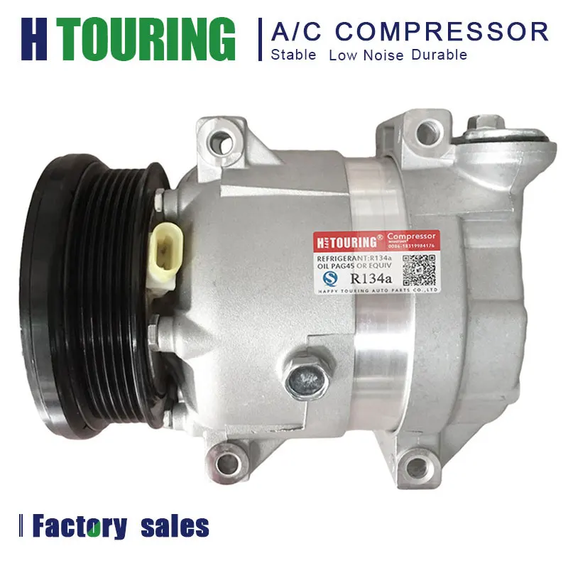 

Ac Air Conditioner Compressor For Chevrolet Aveo T250 KALOS T255 96930781 96806796 95954670 96484932 96804280 95966792 96246405