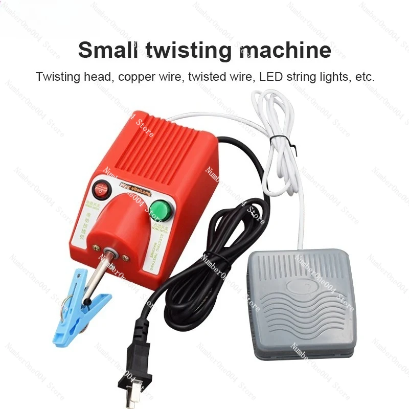 

Automatic Pedal Twisting Machine, Used For Processing Twisting Head, Copper Wire, Shielded Wire, Twisted Wires, Led Light String