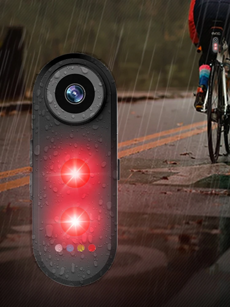 

Camera Taillight -150 Angle Camera Radar Cycling Tail Light Intelligent Radar Tail Light for Mountain Road Bike E-Bikes
