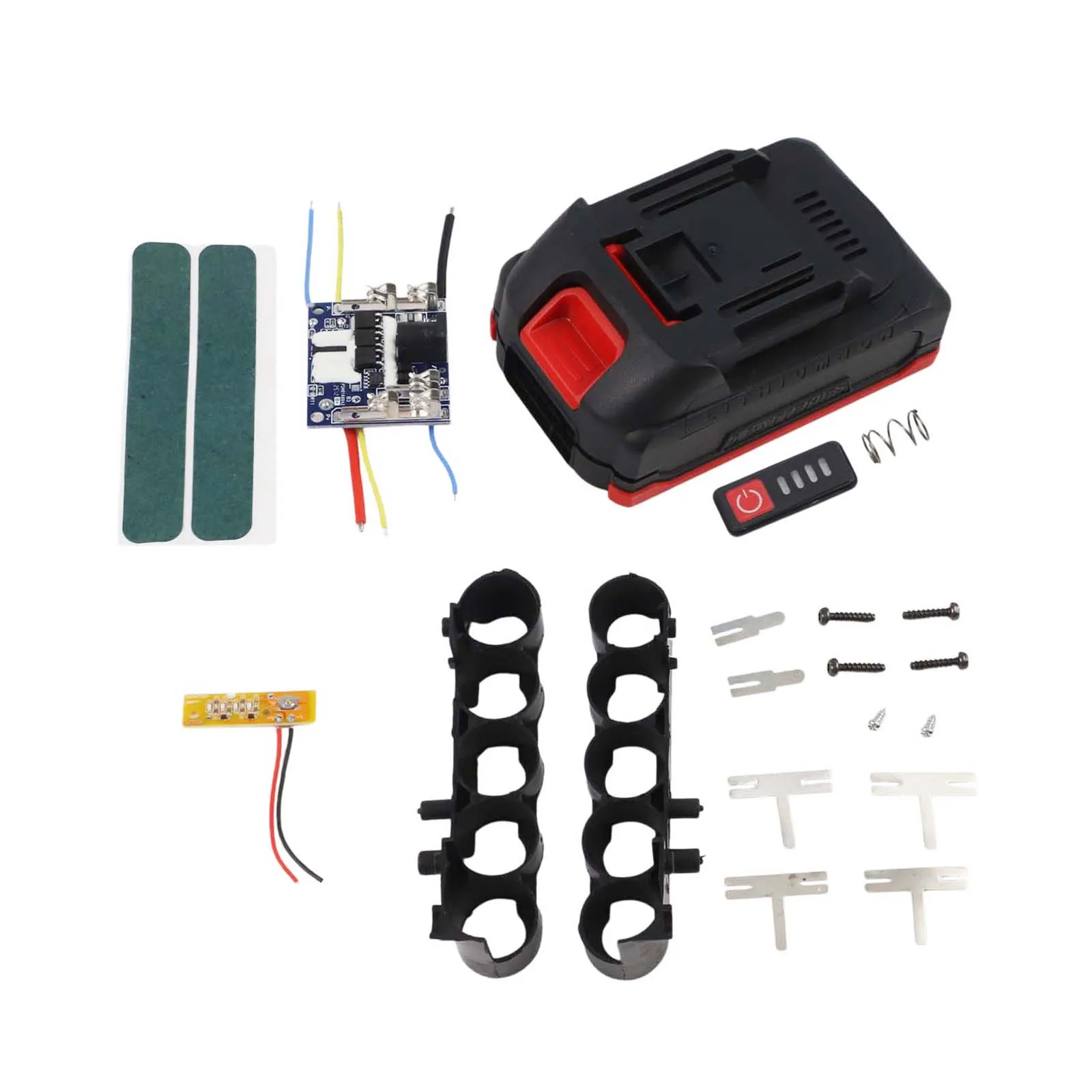 5 Cores Plastic Battery Case Storage Box Shell PCB Charging-Board For Makita Battery Case Power Tool Accessories