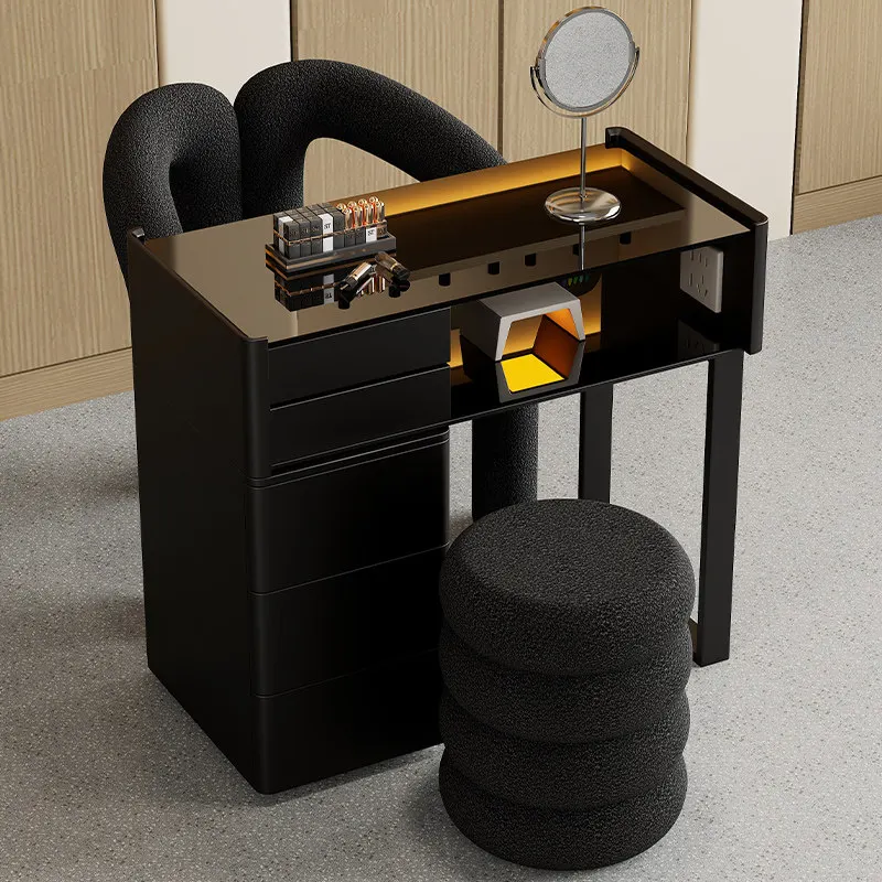 

Luxury Unique Creative Nail Table Minimalist Premium Manicure Table Space Saving Mesa Para Manicura Profesional Salon Furniture