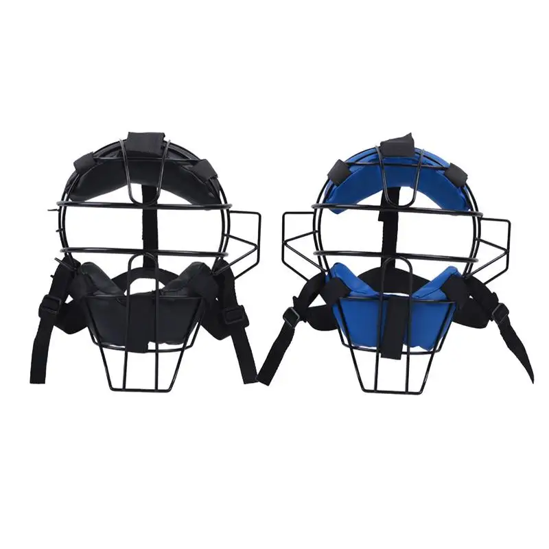 

Softball Catcher's Masque Protective Adjustable Harness Softball Fielder's Masque Lightweight Traditional Secure Fit Wire Frame