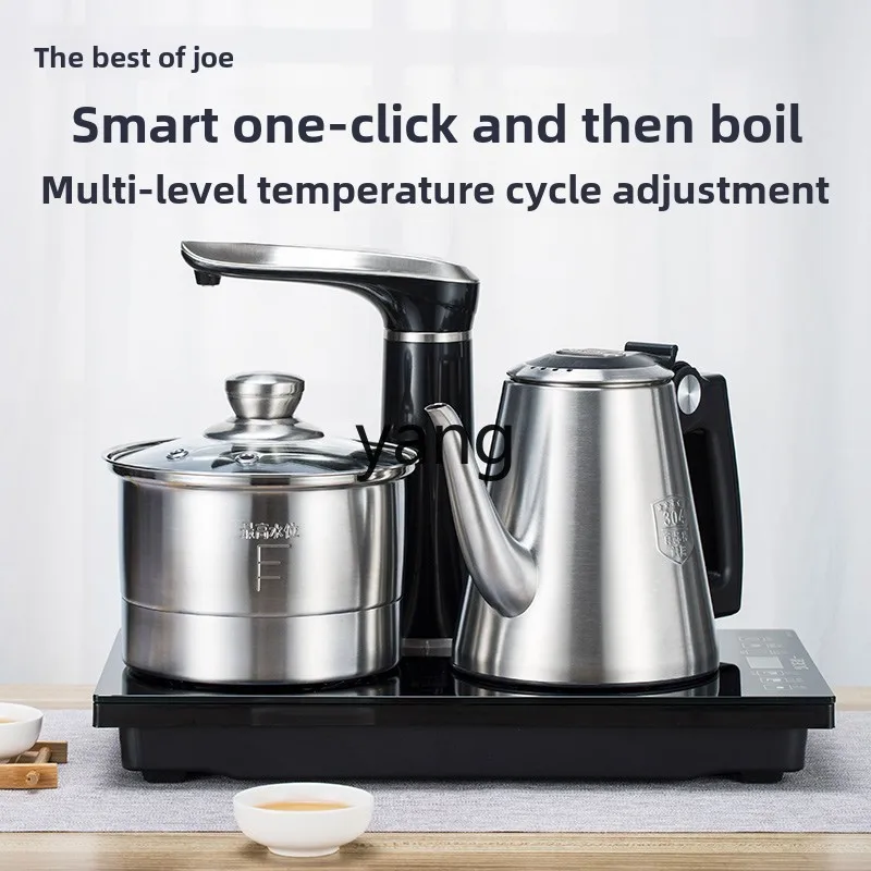 CX bollitore automatico per l'approvvigionamento idrico tavolo da tè tavolo da tè incorporato integrato per la preparazione del tè speciale