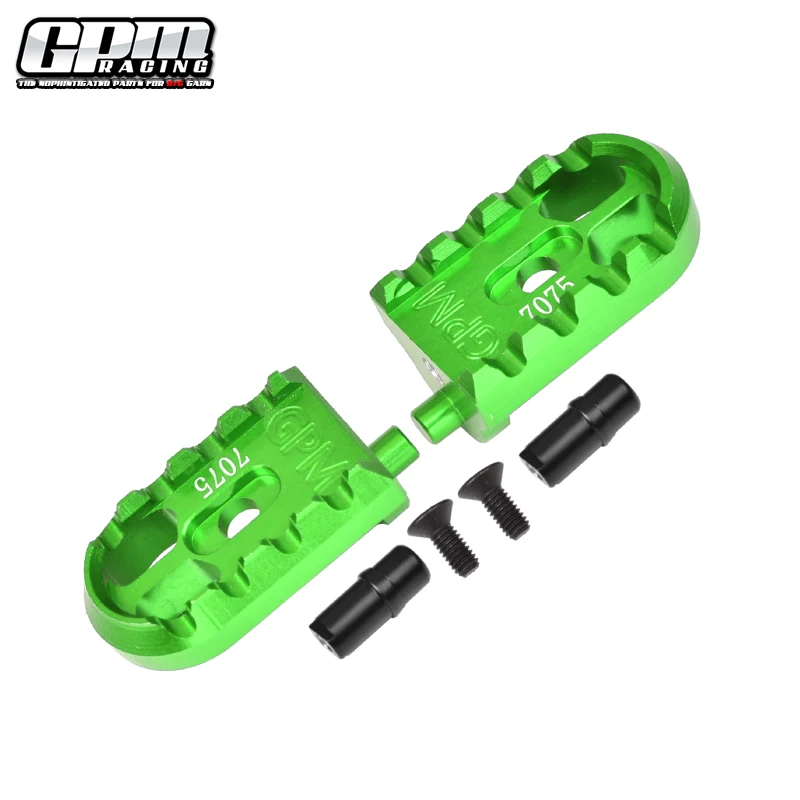 GPM 1/4 Promoto-Mx 오토바이 RTR, FXR-LOS06000 LOSI Alu 7075 오토바이 발 페그 세트