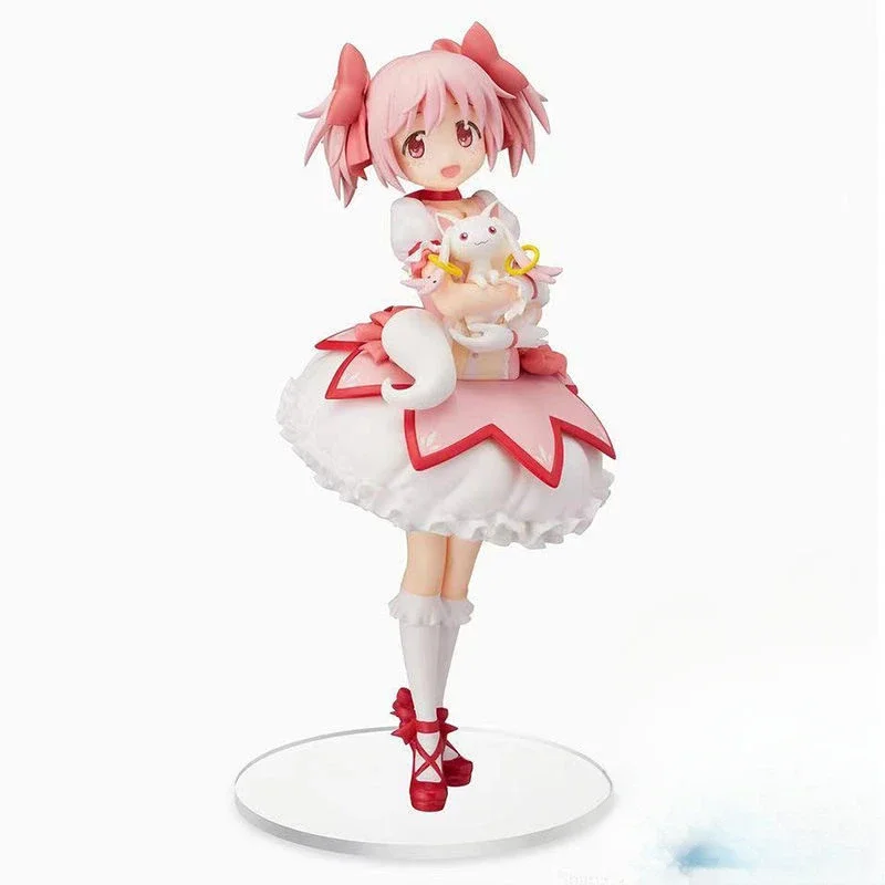 

in stock Puella Magi Madoka Magica Peripheral Magical Girl Kagome Maruka Chubby birthday gift Anime Model Action Figure