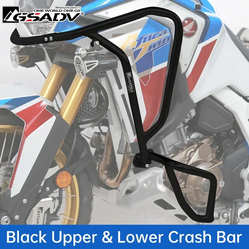 Motorcycle Steel Engine Guard Bar Fairing Frame Protector Bar Tank Bumpers Stunt Cage Protector for Honda CRF1100L ADV