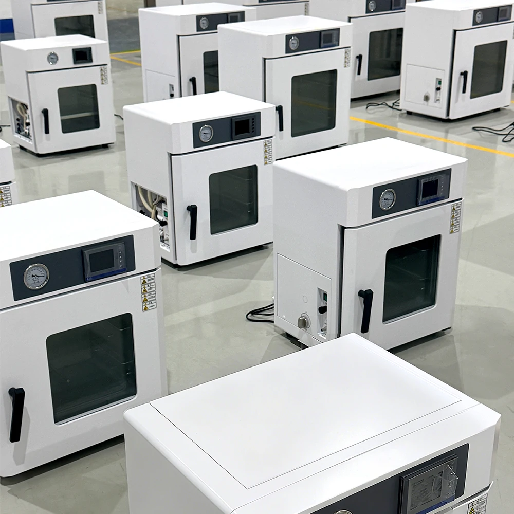 

vertical vacuum drying oven, 23-125L, RT + 10~ 250 ° C, -0.1MPa, liquid crystal control, for laboratory and in