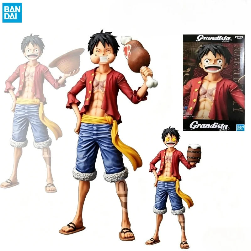 

В НАЛИЧИИ: Оригинальная коллекционная фигурка Banpresto Grandista Nero One Piece Monkey D Luffy, 28 см, из ПВХ, модель-игрушка, подарок.