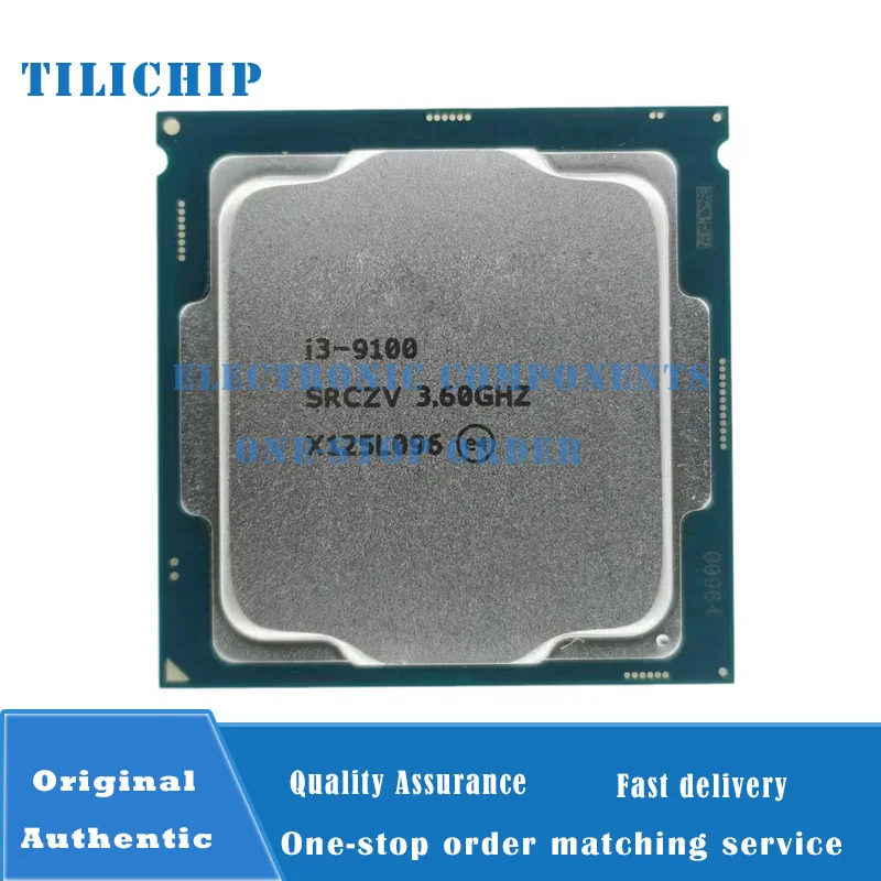 i3-9100 3.6 GHz 65W 6M Quad Core Quad Thread CPU