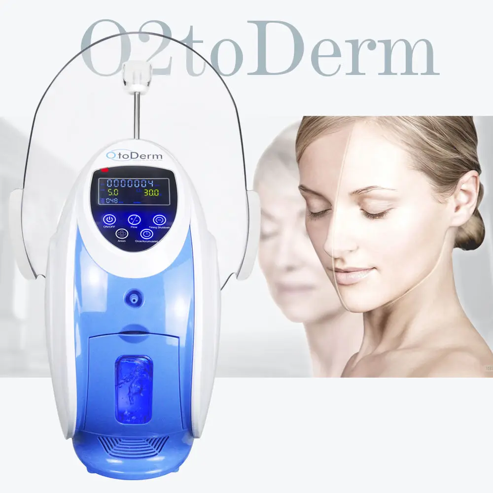 

O2toderm Facial Pure Oxygen therapy Water Spray Skin Care Anti-aging Skin Rejuvenation Beauty Facial Machine With O2toderm Dome