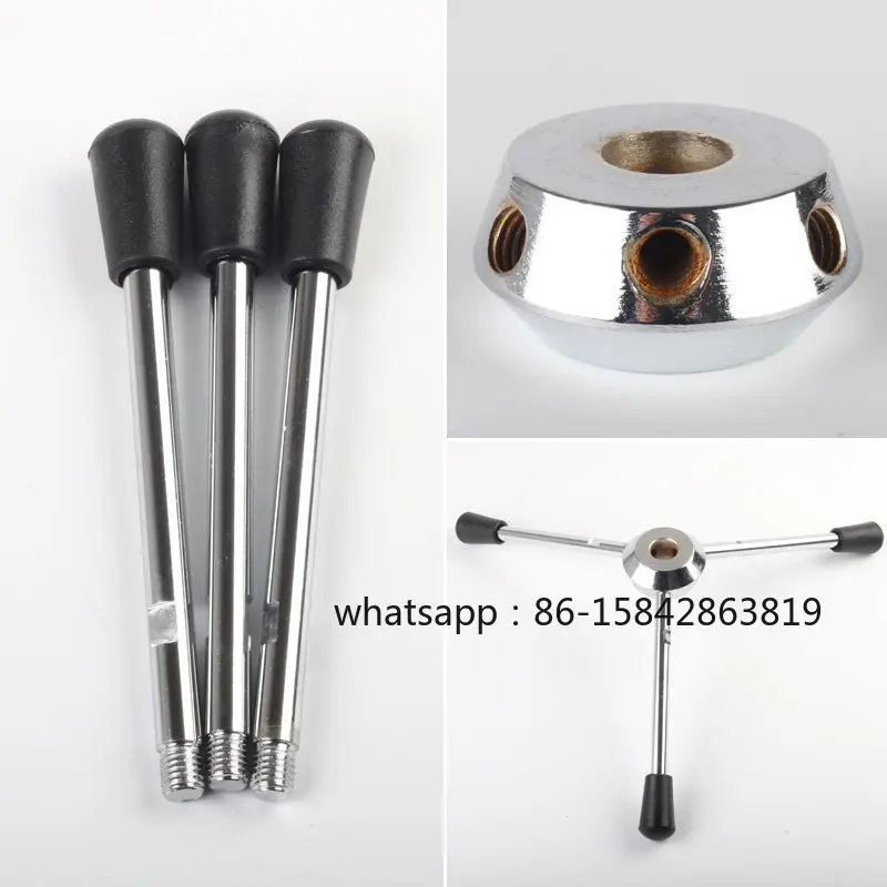 Z512/Z4116mm Desktop Bench Drill Drilling Machine Accessories Universal Handle Seat + M12 Handle Rod Set