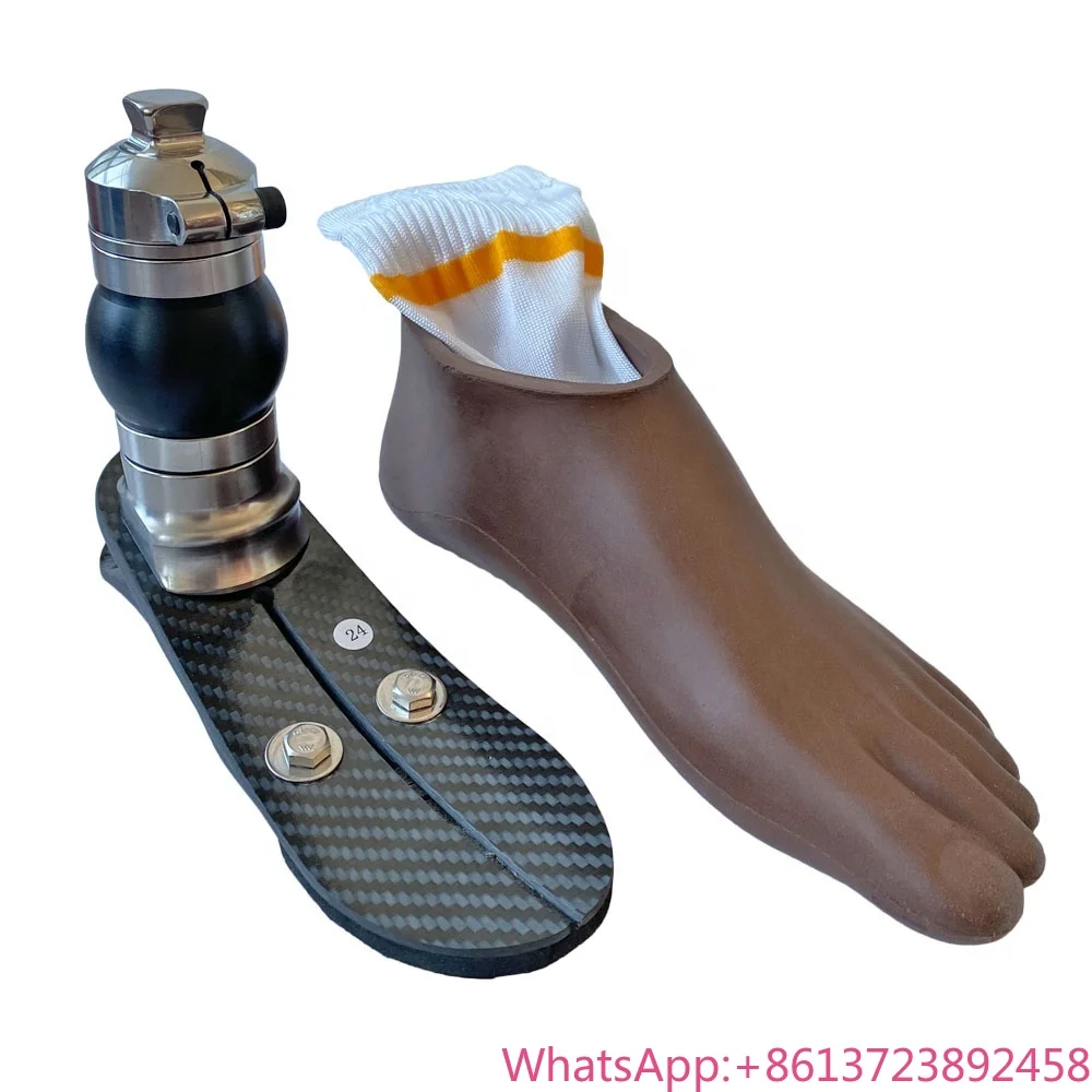 

Prosthetic Artificial Foot High Ankle Carbon Fiber Elastic Foot Prosthetic Foot