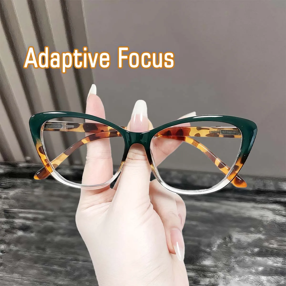 Männer Frauen Cat Eye Auto-Fokus Lesebrille Neue Mode Optische Spektakel Brillen Unisex Retro Computer Vintage Gläser