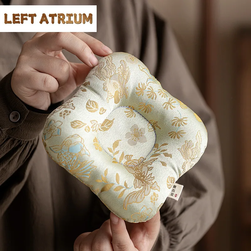 Cotton Fabric Linen Pot Bearing Holder Zisha Pot Holder Dry Soaking Table Tea Tray Coasters Puer Tea Ceremony Supplies Craft