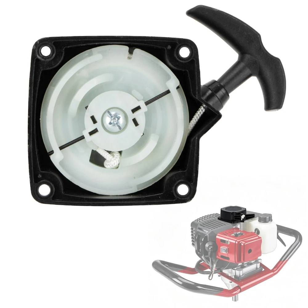 Pull Start Recoil Starter Assembly 63022 for Harbor Freight Predator 52CC 2HP Earth Auger