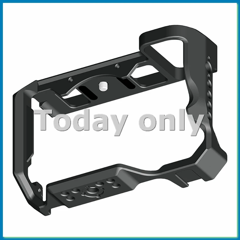 dslr-camera-cage-for-z6iii-z5-z6-z7-z6ii-z7ii-aluminum-alloy-rig-with-cold-shoe-mount-1-4-3-8-inch-screw-holes-a22u